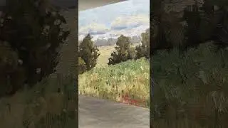 Neutral landscape #art #smallart #painting