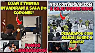 MAUMAU DESABAFA COM MADAH SOBRE A GROTA E ELE VAI CVS COM A CAJU! LUAN E TRINDA FORAM AMASSADOS🔥