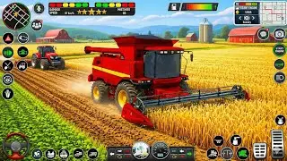 Modern Tractor Farming Game Driving Simulator Game #2- New Tractor Games - Android Gameplay
