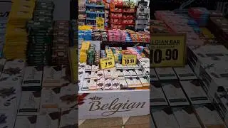 Belgian Chocolate in the duty free shopping mall, Langkawi
