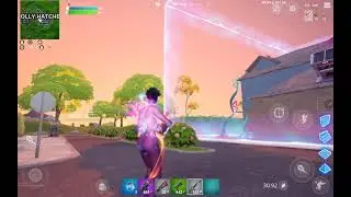 Game play of the new galaxy grappler skin in fortnite