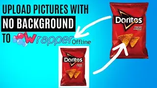 How to Upload Pictures Without Background to Wrapper Offline