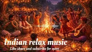 Desi Raat Ki Mehfil 🔥 | Indian Folk Relax Music | Joyful Night Vibes #viral #relaxingmusic #music 