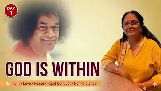 Day 1 of Our Spiritual Journey | Sharing Sathya Sai Baba&rsquo;s Message of Truth, Love & Peace