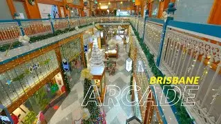 🎄 Unveiling a Christmas Wonderland: The Brisbane Arcade's Display | 5K [2023]
