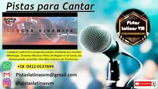 NOVA Tributo a la Sonora Dinamita (Pistas para Cantar) REGALO