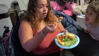 Que Cocino Hoy ? Caracoles Rellenos con Carne y Queso ,Ensalada y Pan