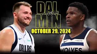 Dallas Mavericks vs Minnesota Timberwolves Full Game Highlights - October 29  | 2024-25 NBA Season