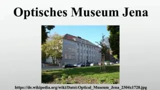 Optisches Museum Jena