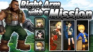 Barret Lost Chapter - Right arm with a Mission - pt.15 CHAOS 705k ( Lyse | Tifa | Ramza ) [DFFOO