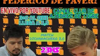 Club de Ajedrez (Match dicharachero 2.0) Enzo Ferrara vs Federico De Faveri