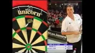 Peter Manley v Keith Deller -Rd 2- 2003 World Matchplay Darts Part 3