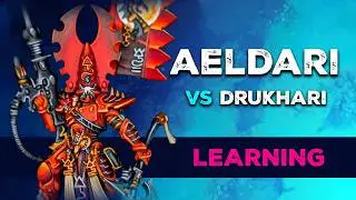 DRUKHARI VS AELDARI | WARHAMMER 40K BATTLE REPORT