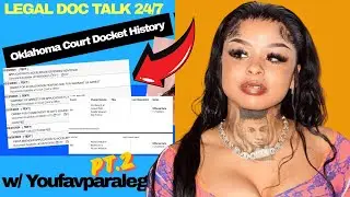 Chrisean Rock's Oklahoma Court Docket History BREAKDOWN by Paralegal  @msknowitall82   PART 2 😱