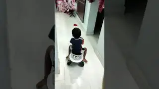 Ben High Speed Drifting in Swing Car #cute #baby #funny
