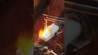 🦷dental metal ko casting kese karte hain. subscribe my u tube channel 👈