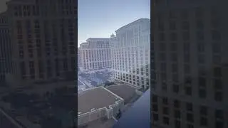 Sunrise from the Vdara suite..I got sunset why not sunrise! Sunrise over the Bellagio