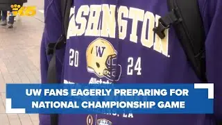 Washington fans eagerly preparing for National Championship game