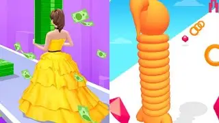 Asmr Game.Long Neck Run.Money Run 3D.