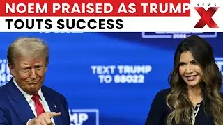 Trump Defends Noem, Claims Border Success During National Prayer Breakfast Speech