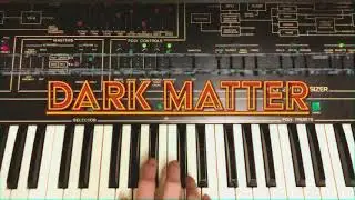 Dark Matter - Dark Synth Wave with SH101, ARP Odyssey and Siel Cruise