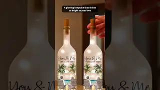 You And Me, We Got This - Custom Bottle Lamp - Gift For Husband Wife, Anniversary - BL-HA0512 V2