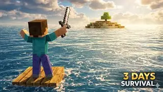 I Survived 3 Days On An Abandoned Island 😱! | Minecraft