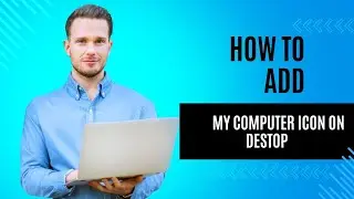 How to Add My Computer icon on Desktop in Window 8 I  Show or Hide Desktop Icon I Pusto tips I Trick