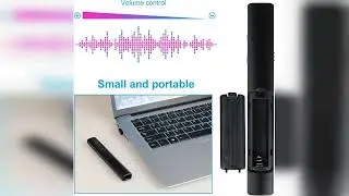 Review: Wireless Presenter Remote, Presentation Clicker with Hyperlink & Volume Remote Control...