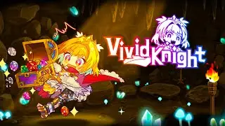 Vivid Knight [Switch] - Crystal Princess Amelie: Cave of Beginnings & Hermit's Domain (1080p 60fps)