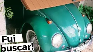 Fui buscar meu fusca 1970 primeira s&eacute;rie