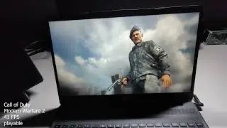 Gaming benchmark HP255 G8 Laptop AMD 5 5500U performance Radeon RX VEGA 7 part 2