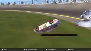 NASCAR Heat Evolution Crash Compilation #1