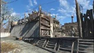 Fallout 4 settlement build - country crossing pt2