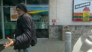 To the Squeeze-in a hot dog place in Sunbury my bike is longer than the building part 7