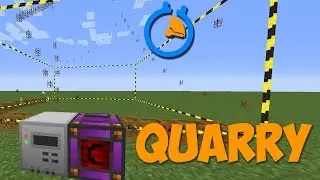 Minecraft Quarry Tutorial German - super efficient - Buildcraft | Quick Tipp