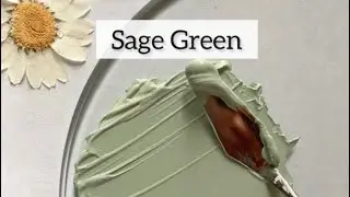 How to make Sage Green | Colour Mixing Tutorials | #shorts #art
