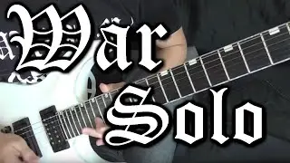 Burzum - War SOLO Guitar Cover