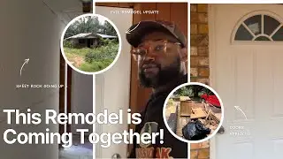 Home Repair & Remodel Progress | Front & Back Door Replacement + More!