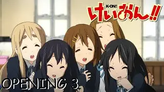 K-ON! Opening 3 - I'll Sing! MIRACLE | Creditless | 4K | English / Romaji Subtitles