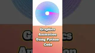 Learn this Animation With Python coding programming #python #pythonprogramming #shorts