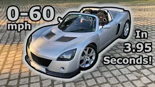 Launch - 330BHP VX220 Turbo (945kg) 0-60mph timed runs!