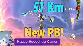New PB!! 51km - Land Of Livid Dead - Rayman Legends