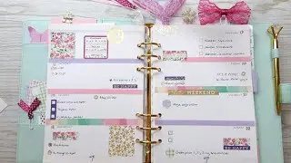 Nisan 16-23 2018 16. hafta / Birlikte Planlayalım / a5 Chapters ajandam / Derle Topla Çalkala