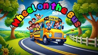 Sing Along! Wheels on the Bus &ndash; Colorful Animated Adventure Rhyme🎤✨ @KidsCartoons