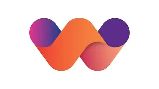 How to Create a W letter Gradient Logo in Illustrator Tutorial step by step  | Logo expert