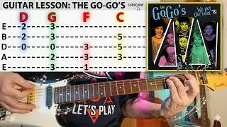 We Got the Beat - The Go-Go's - Guitar Lesson