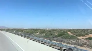 Going past Ft Bliss Army Base by El Paso