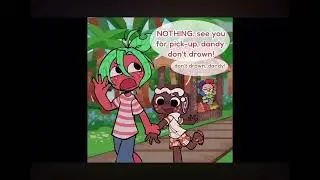 MY FRIEND IS A (dandy&rsquo;s world comic) voice acting part 1! #dandysworld #dubbed #comic 