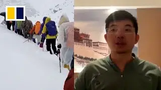 Rescued hiker recounts painful journey on Everest